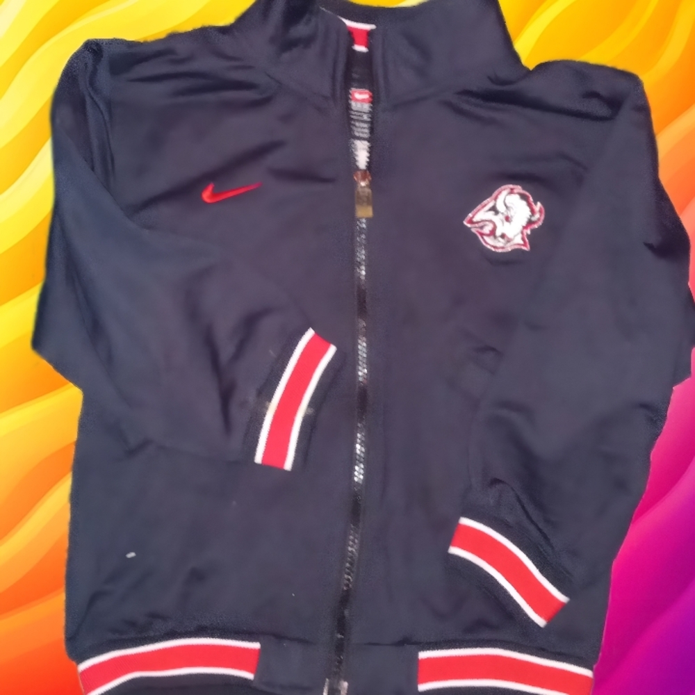 Nike Official NHL Buffalo SABRES Athletic Jacket High Quality Boys Sz 4 NEW!